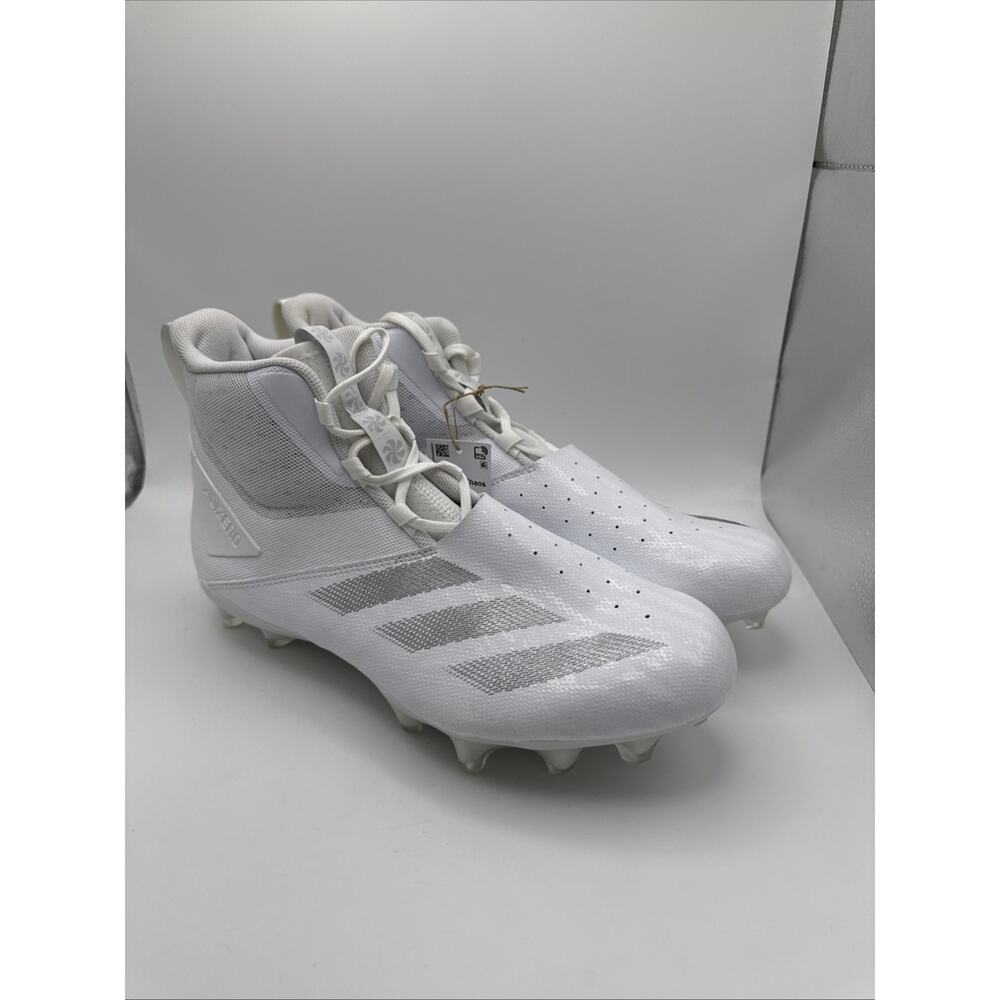 Adidas Adizero Chaos Linemen Mens Football Cleats Shoe White Size 12 NWOB - Picture 6 of 9